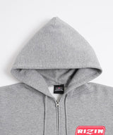 RIZIN SOUVENIR ジップアップスウェットパーカー / GRAY
