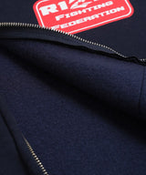 RIZIN SOUVENIR ジップアップスウェットパーカー / NAVY