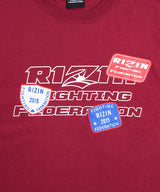 RIZIN SOUVENIR Tシャツ / BURGUNDY