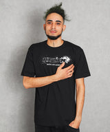 RIZIN STENCIL Tシャツ / BLACK