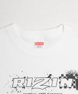 RIZIN STENCIL Tシャツ / WHITE
