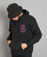 RIZIN UNI スウェットパーカー / BLACK×PINK