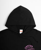 RIZIN UNI スウェットパーカー / BLACK×PINK
