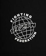 RIZIN UNI スウェットパーカー / BLACK×WHITE