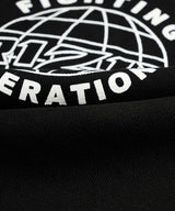 RIZIN UNI スウェットパーカー / BLACK×WHITE
