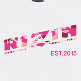 RIZIN CAMO ロゴTシャツ WHT/PINK
