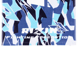 RIZIN CAMO スポーツタオル BLUE カモフラ 迷彩 ライジン 格闘技 応援グッズ ブルー