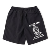 RIZIN ナイロンイージーショーツ BLK