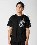 RIZIN GLOVE 2 【DRY】 Tシャツ｜ブラック/ホワイト