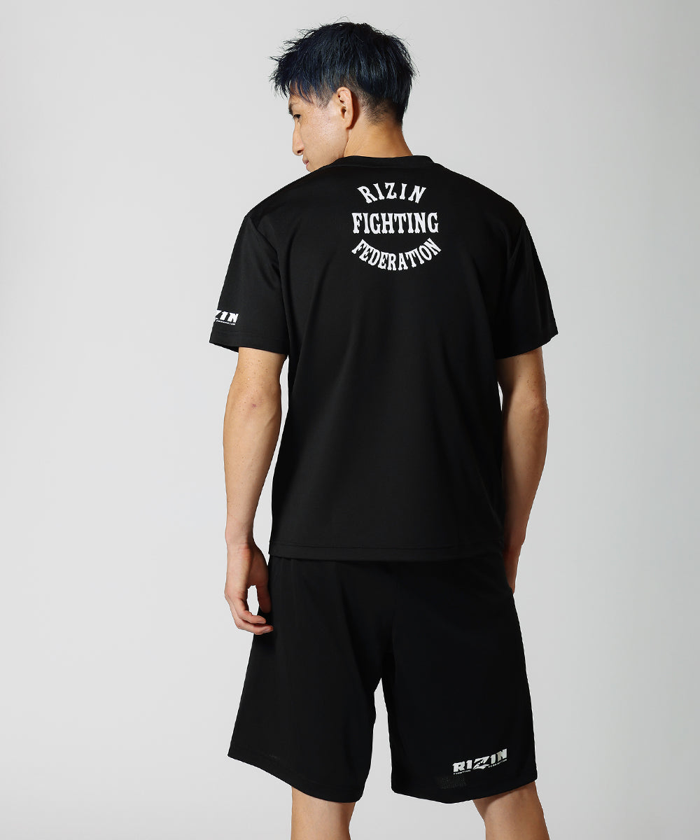 RIZIN GLOVE 2 【DRY】 Tシャツ｜ブラック/ホワイト – RIZIN