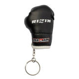 RIZIN ライジン ミニグローブキーホルダー（ブラック・公式ロゴデザイン）