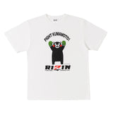 RIZIN ライジン Tシャツ（くまモンバージョン・FIGHT KUMAMOTOデザイン）