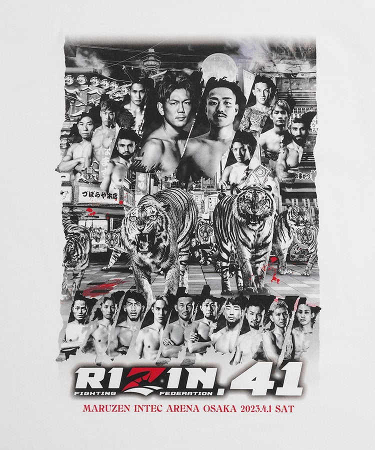 RIZIN.41 大会限定 Tシャツ / WHITE