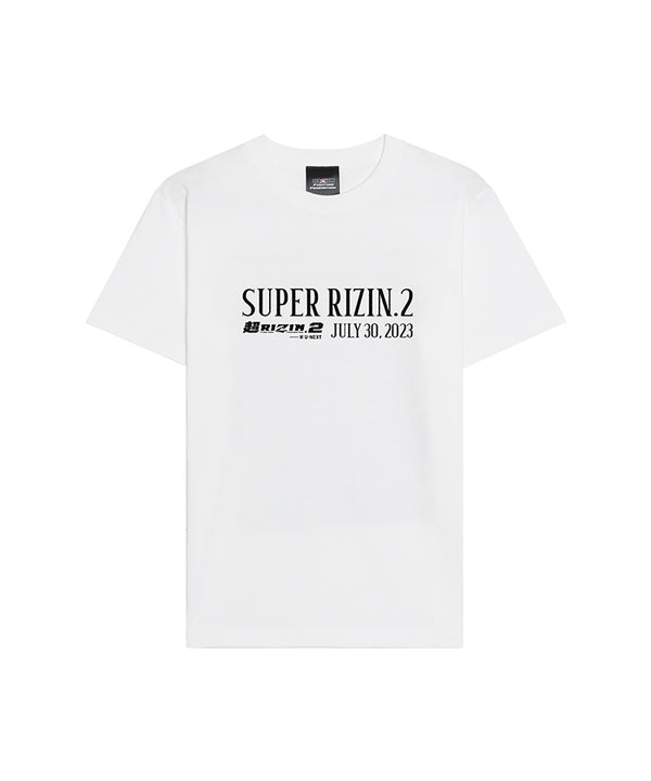 【幻の「超RIZIN.2」】ダブルタイトルマッチTシャツ / WHITE