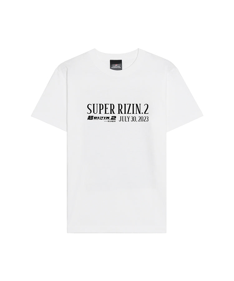 幻の「超RIZIN.2」】ダブルタイトルマッチTシャツ / WHITE – RIZIN 