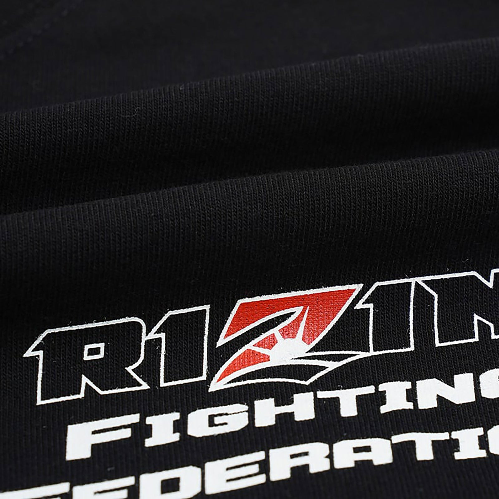 RIZIN 公式グッズ】RIZIN×Roen 雷神×狼煙 T-Shirt / BLACK ライジン