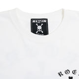 RIZIN×Roen CROSSBONE T-Shirt / WHITE