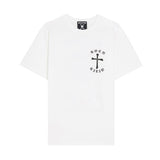 RIZIN×Roen コラボTシャツ クロスボーンデザイン ホワイト - 格闘技・ストリート公式半袖Tシャツ
