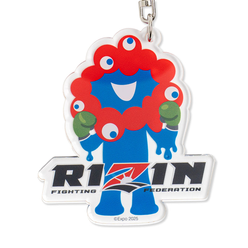 RIZIN 公式グッズ】EXPO2025 ミャクミャク RIZIN キーホルダー
