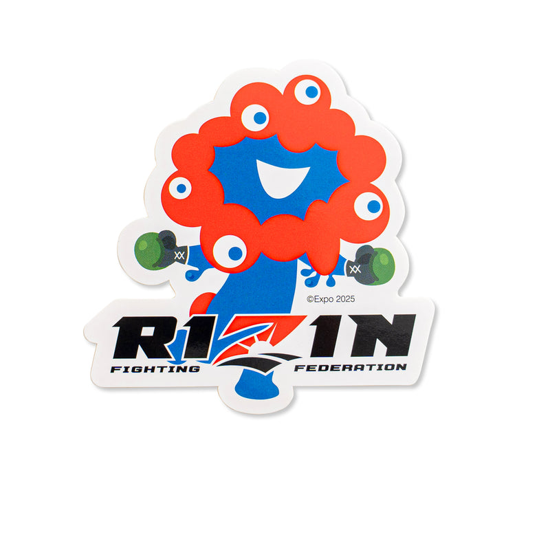 EXPO2025 ミャクミャク RIZIN ステッカー – RIZIN オフィシャル