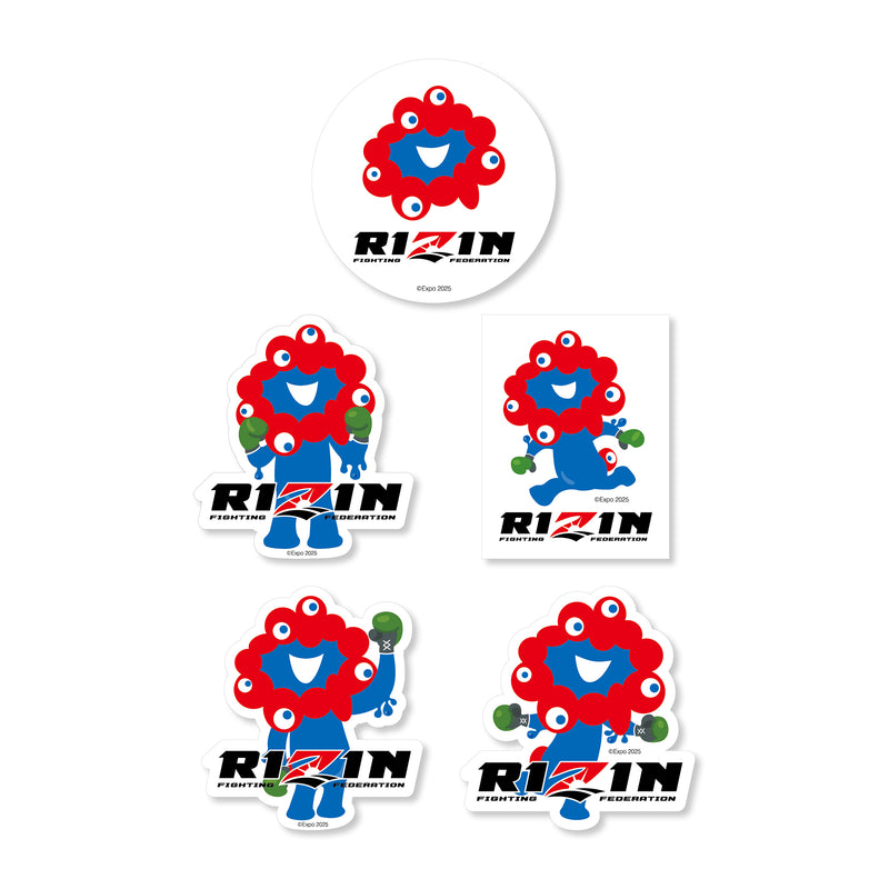 EXPO2025 ミャクミャク RIZIN ステッカー