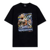 RIZIN公式 萩原京平選手 Tシャツ ブラック ポスターグラフィック