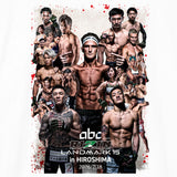 RIZIN ライジン LANDMARK 15 in HIROSHIMA 公式記念Tシャツ