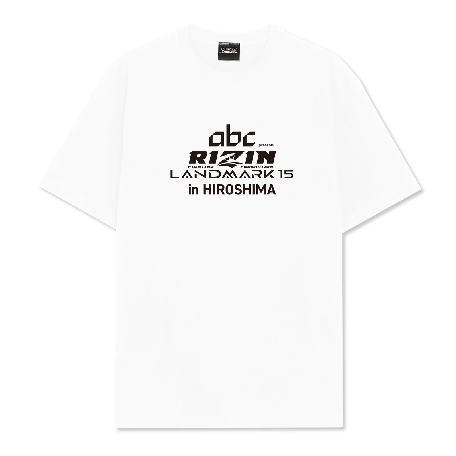 RIZIN LANDMARK 15 Tシャツ｜広島大会公式記念・ポスターデザイン