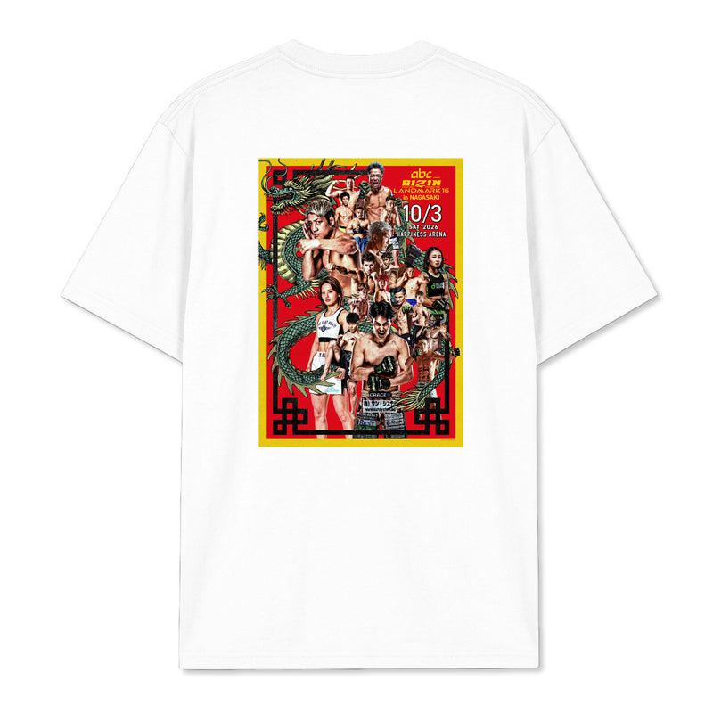 RIZIN公式】LANDMARK 16 大会記念Tシャツ / ライジン長崎大会 グッズ