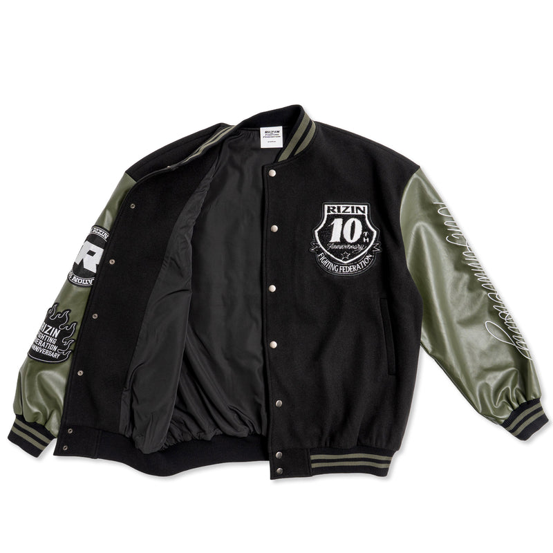 RIZIN 10th Anniversary バーシティジャケット – RIZIN オフィシャル