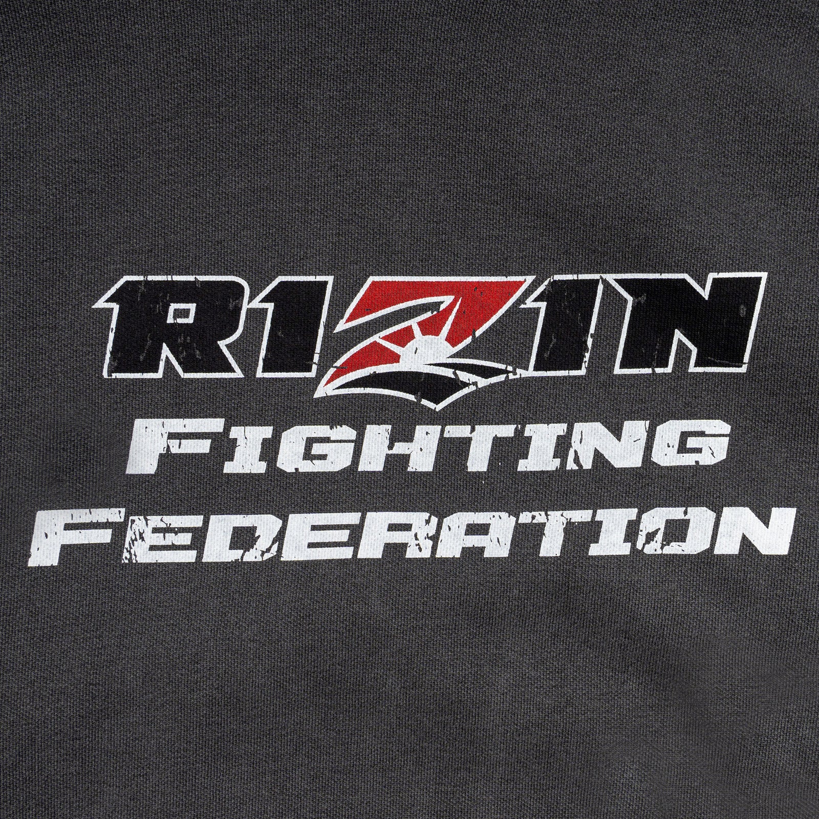 RIZIN 公式グッズ】RIZIN Faded Logo スウェットパーカー パーカー