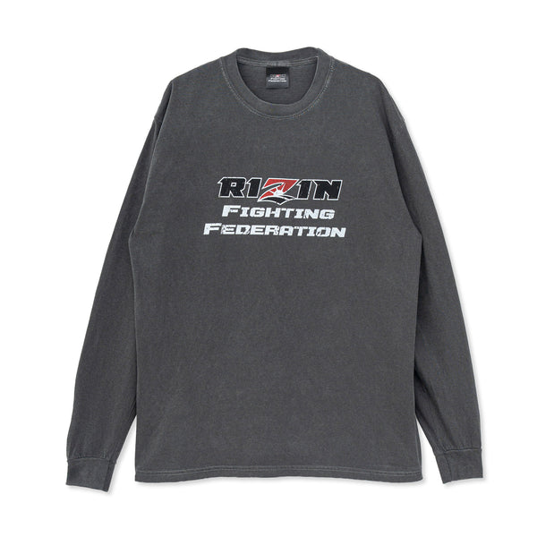 RIZIN Faded Logo ロングTシャツ BLK – RIZIN オフィシャル オンライン