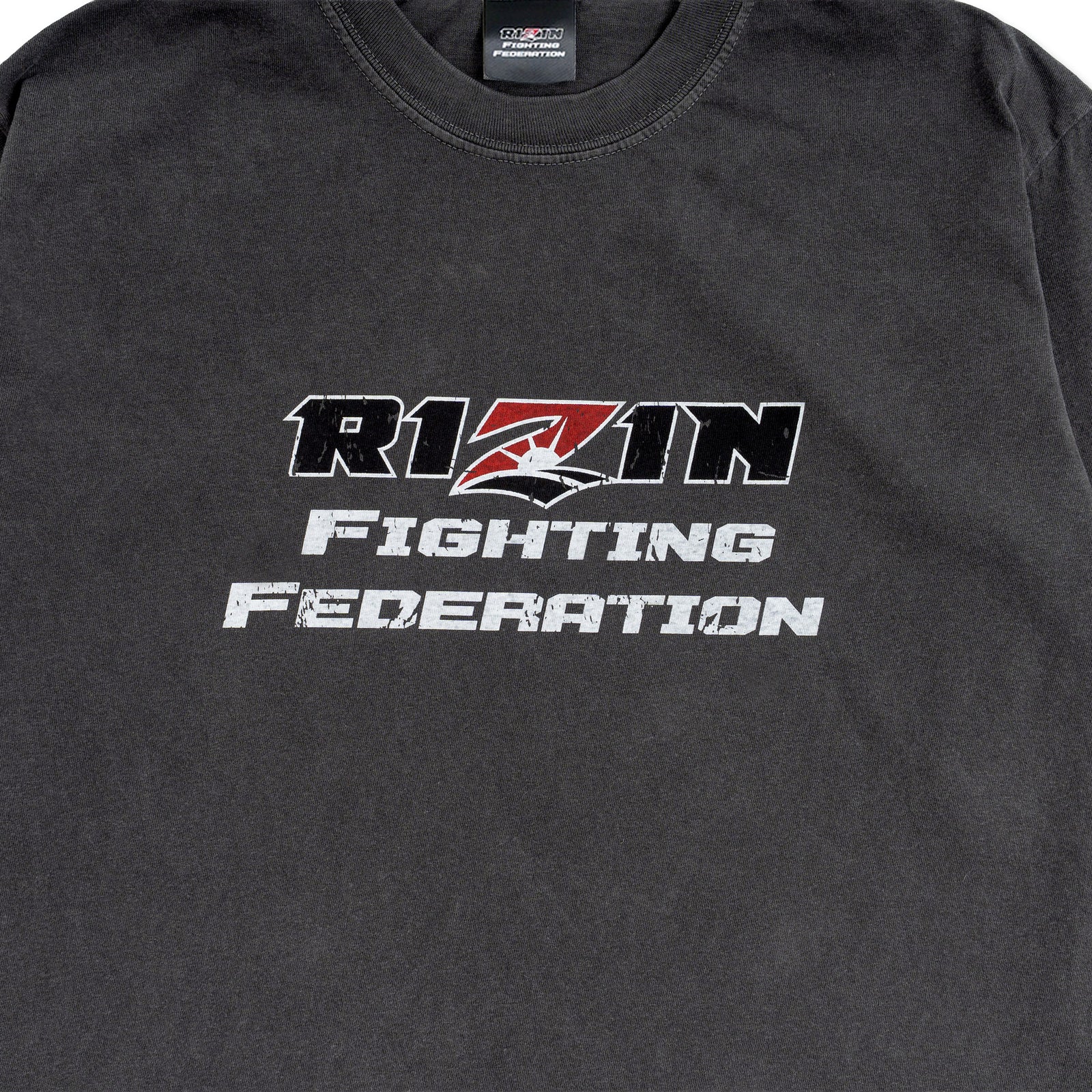 RIZIN Faded Logo ロングTシャツ BLK – RIZIN オフィシャル オンライン