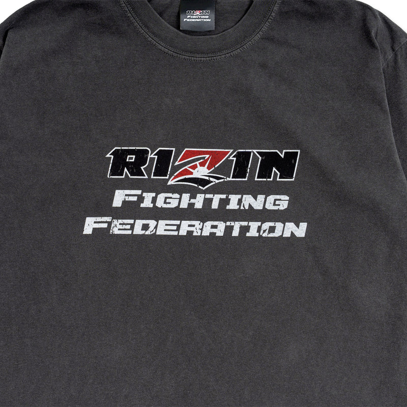 RIZIN Faded Logo ロングTシャツ BLK – RIZIN オフィシャル オンライン