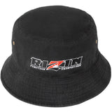RIZIN ロゴ バケットハット 帽子 刺繍入り ブラック 公式グッズ