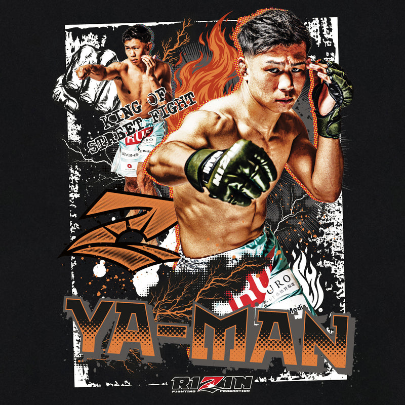 8/26先行予約】【RIZIN 公式グッズ】YA-MAN × RIZIN コラボ Tシャツ