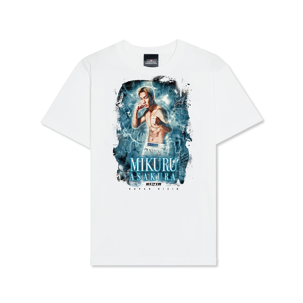 朝倉未来　ノベルティ 応援Tシャツ BIOSKIN 新品未開封 RIZIN 朝倉未来 応援 BLUE Tシャツ – RIZIN オフィシャル オンラインストア