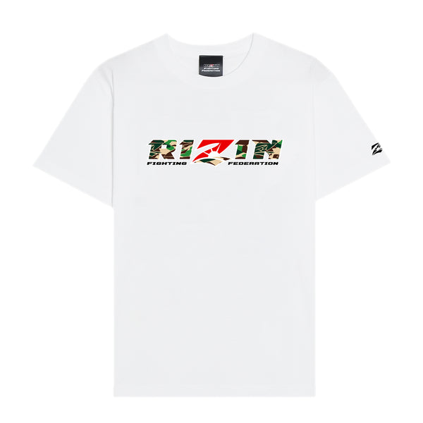 RIZIN CAMO Tシャツ WHT