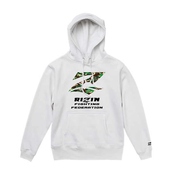 RIZIN Z CAMO スウェットパーカー WHT – RIZIN オフィシャル オンラインストア