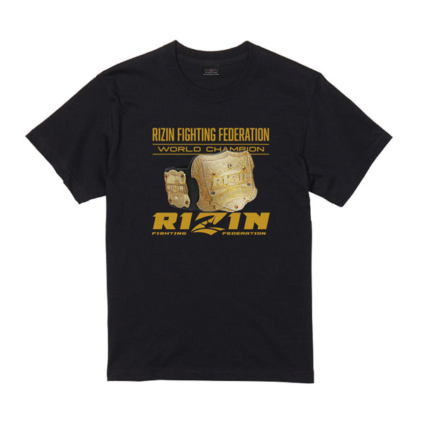 RIZIN チャンピオンベルト Tシャツ