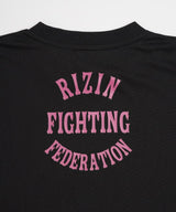 RIZIN GLOVE 2 【DRY】 Tシャツ｜ブラック/ピンク