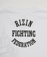 RIZIN GLOVE 2 【DRY】 Tシャツ｜ホワイト/ブラック