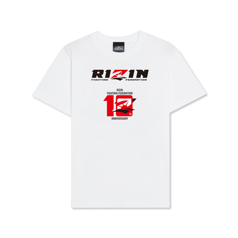 RIZIN 公式グッズ】RIZIN 10周年記念 Tシャツ メンズ レディース RIZIN 公式グッズ】RIZIN 10周年記念 Tシャツ メンズ レディース