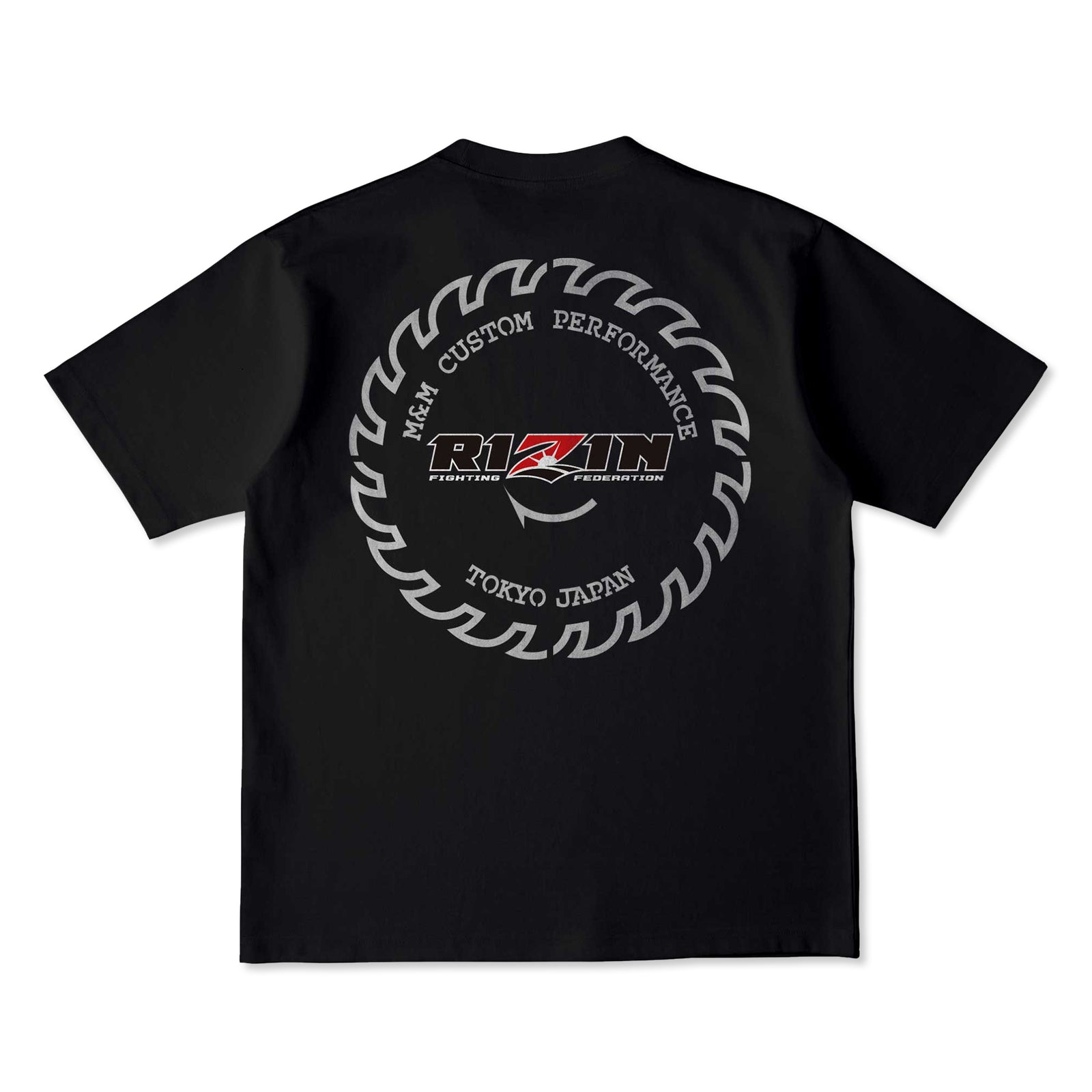 M&Mレーシングシャツ RIZIN x M&M CHIPSAW LOGO Tee – RIZIN オフィシャル オンラインストア