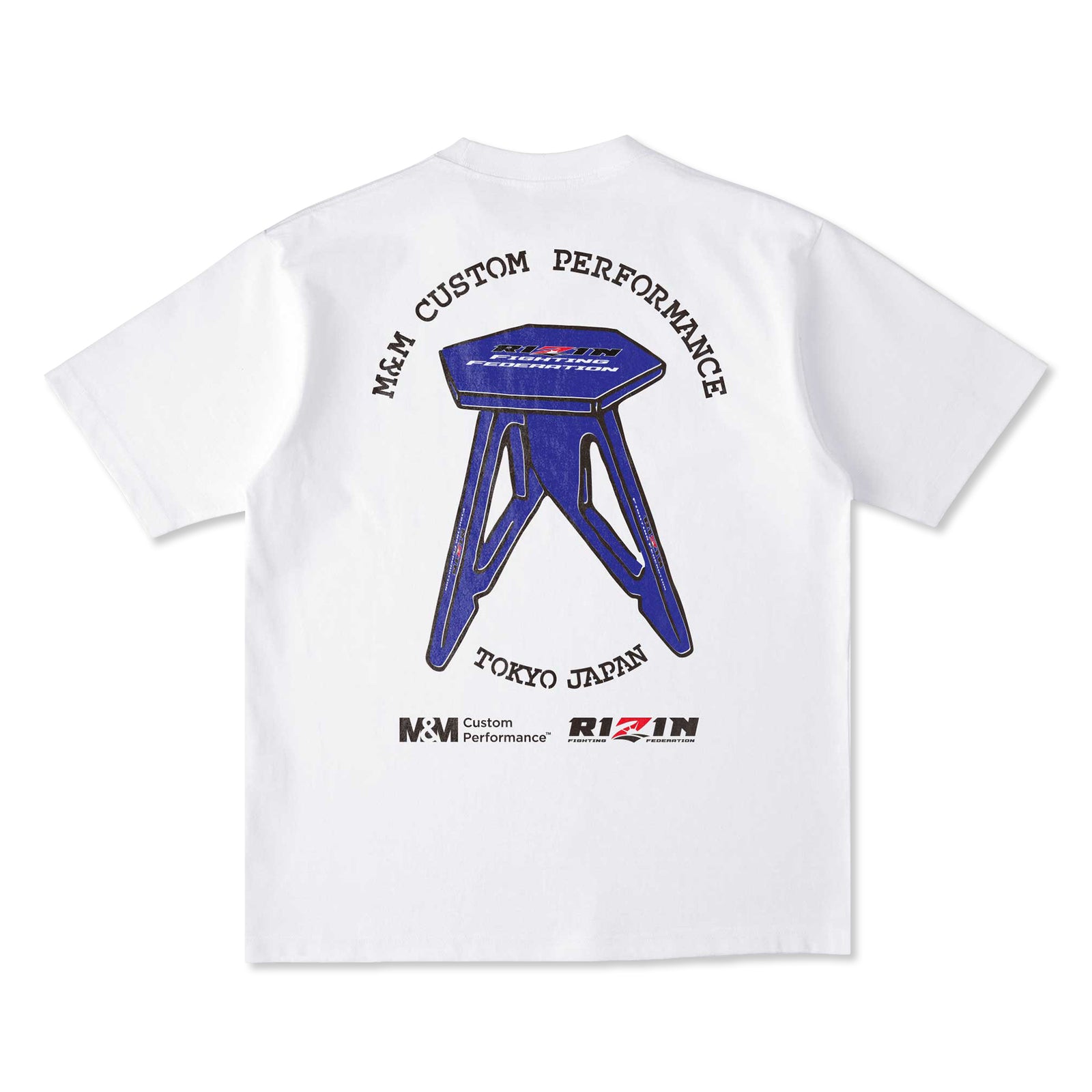 RIZIN NESTA BRAND STAFF Tシャツ Mサイズ RIZIN 公式グッズ】RIZIN x M&M BLUE STOOL Tee ライジン 格闘技 RIZIN