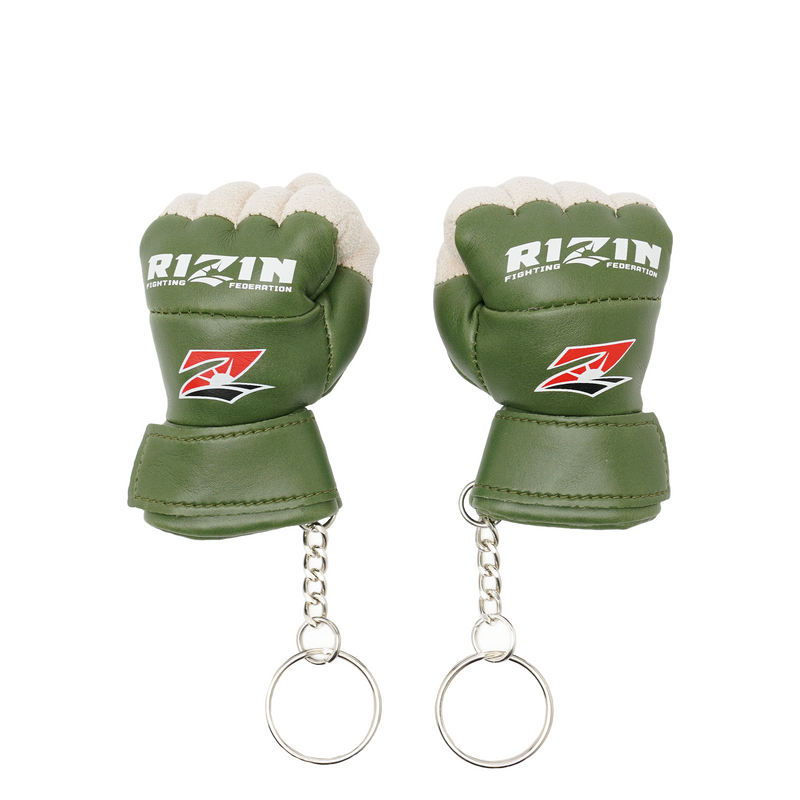 RIZIN MMAグローブ キーホルダー GREEN