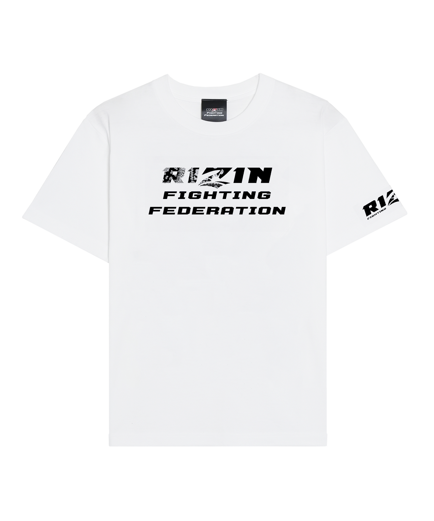 RIZIN PAISLEY DRY Tシャツ WHT/BLK