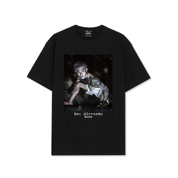 注目ショップ・ブランドのギフト Tシャツ フォト コラボ 平本蓮×RIZIN BLK オフィシャル RIZIN – トップス