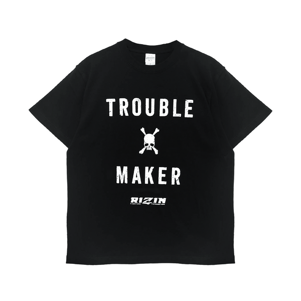 RIZIN 公式グッズ】RIZINxRoen TROUBLE MAKER T BLK ライジン ロエン