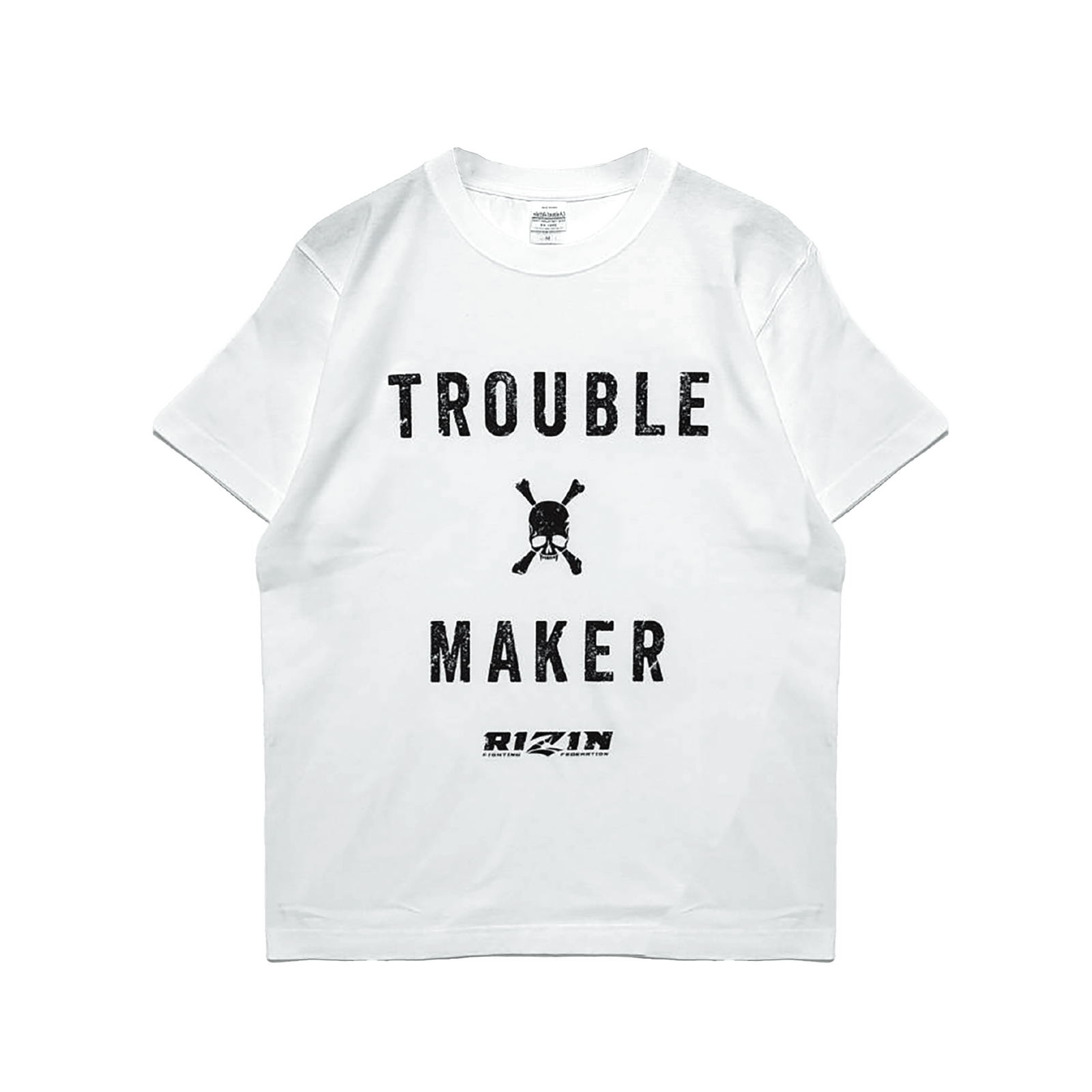 RIZINxRoen TROUBLE MAKER T WHT – RIZIN オフィシャル RIZINxRoen TROUBLE MAKER T WHT – RIZIN オフィシャル